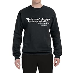 Wild Bobby Broken By Sin Quote Vintage Tee White