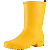 Asgard Women's Mid Calf Waterproof Rain Boots
