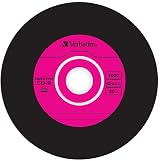 Verbatim 43426 52x CD-R Recordable Blank Disc Vinyl Retro Slim Case 10 Pack view 3