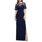 JS Collections Women's Vanessa Column Gown