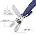 AWAYTR Kids Boys Adults Suspenders - 4 Sizes Sturdy Metal Clips Elastic Adjustable Suspender