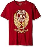 Lucky Brand Men's Forever Two Wheels Graphic Tee, Biking Red, X-Large