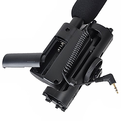 ATian TAKSTAR SGC-598 Interview Microphone Shotgun Video DSLR Camera Microphone for Nikon/Canon Camera/DV Camcorder(Need 3.5mm Interface)