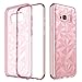 Galaxy S8 Plus Case Clear, S8 Plus Case, BENTOBEN Crystal Bling Slim Shokproof Soft TPU Hybrid Inner 3D Prism Texture Design Protective Phone Case for Samsung Galaxy S8 Plus 6.2 inch,Rose Gold