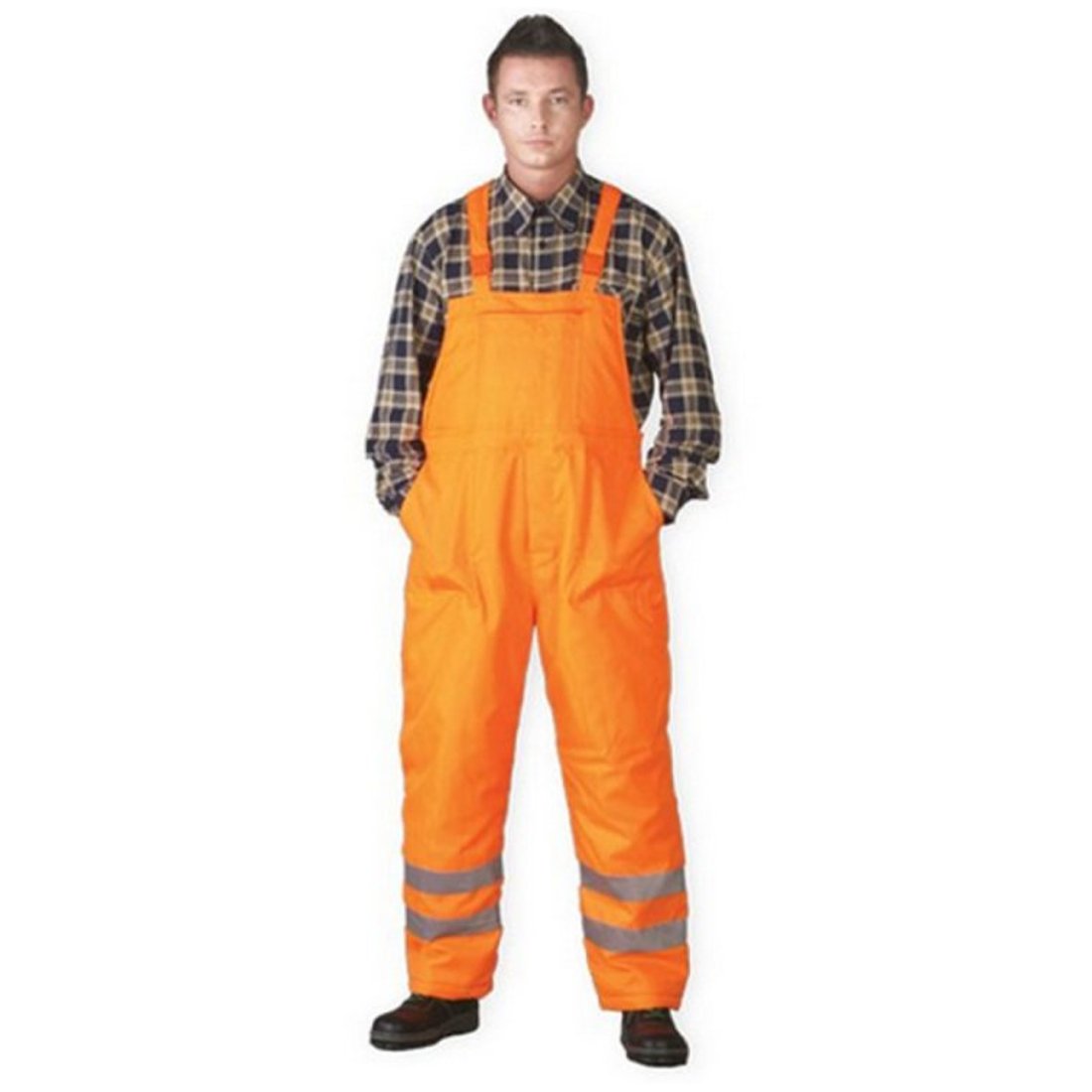 Reis S-Vispxl Protective Insulated Bib-Pants, Orange, X-Large Size