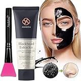 Black Peel off Mask,Charcoal Blackhead Remover Mask 80 gram- Deep Cleansing Mask, Deep Pore Cleanse for Acne, Oil Control, and Anti-Aging Wrinkle Reduction