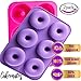 Cakemates - Silicone Donut Mold for baking - Premium Quality - Donut Pan - Bake Perfect Shaped HEALTHY Donuts - 2 pack