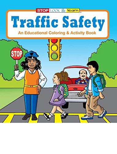 Traffic Safety Kid's Coloring & Activity Book in Bulk (25-pack)