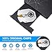 External DVD Drive, M WAY USB 3.0 External CD Player, Portable USB C DVD CD RW Optical Drive, DVD CD ROM USB Burner Writer, for Laptop PC Mac MacBook Pro Air OS Windows 7 8 10 Linux