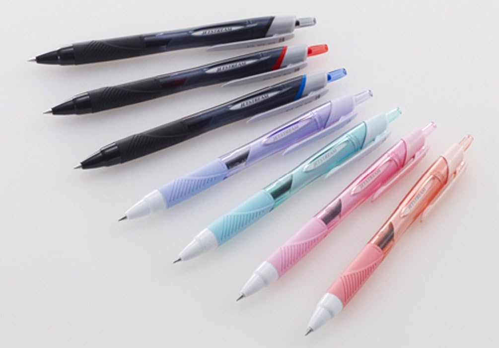 Amazon 三菱鉛筆 油性ボールペン ジェットストリーム 0 38 青 10本 Sxn 33 文房具 オフィス用品 文房具 オフィス用品