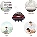 UOON Ceramic Stick Incense Burner and Cone Incense Holder Ash Catcher (Red)