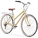sixthreezero Explore Your Range Women’s 7-Speed Hybrid Commuter Bicycle, Cream, 17″ Frame/700x38c Wheelsthumb 1