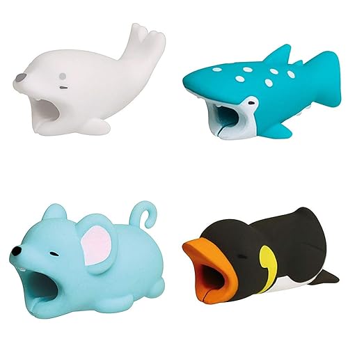 Cable Bites Animals Pack Data Cord Charger Charging Protector