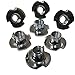 3 Prong T Nut 10-32 x 5/16" (Fine Thread)(Tee Nut) Qty: 100 Zinc Plated