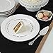 Mud Pie Cake Plate Set, White