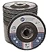 4.5" x 7/8" Premium High Density Jumbo Zirconia Type 29 Flap Disc 40 Grit - 10 Pack primary