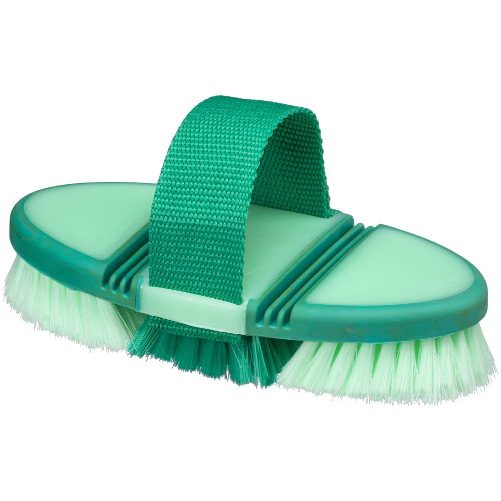 Tough 1 Great Grips Flex Finishing Brush, Green/Light Green