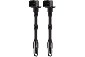 ASTIBYM 2PCS AC Evaporator Thermistor 971431M000 Sensitive Black Replacement for Accent 2012‑2017,ing resistor