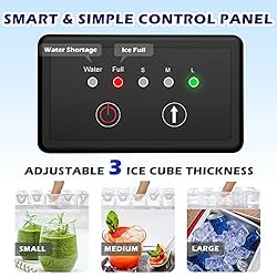 Commercial Ice Maker Machine, 70 LBS/24H Under