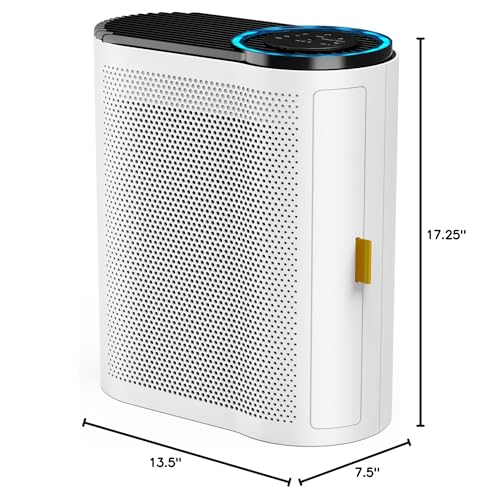 AROEVE Air Purifiers for Home Large Room Up to 1095 Sq.Ft Coverage with Air Quality Sensors Impressive Filter Layer with Auto Function for Home, Bedroom, MK04- White(Available for California) - Image 10