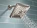 Delta Faucet 3-Spray H2Okinetic Shower Head, Stainless 52684-SS
