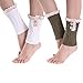 2 Pack of Womens Lace Stretch Boot Leg Cuffs Leg Warmers Socks Topper Cuff