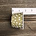 Candy/Nut Mini Baking Paper Treat Cups - Gold White - Stripe Polka Dot - 48 Pack