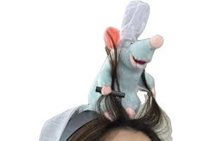 DDWRGD Funny Rat/Mouse Headband for Women, Adorable Cartoon Headband Perfect for Parties, Themed Events, School Plays