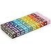 50-Pack Solid 6-Sided Game Dice, 10 Sets of Vintage Colors, 16mm Dice for Board Games and Teaching Math by Brybelly