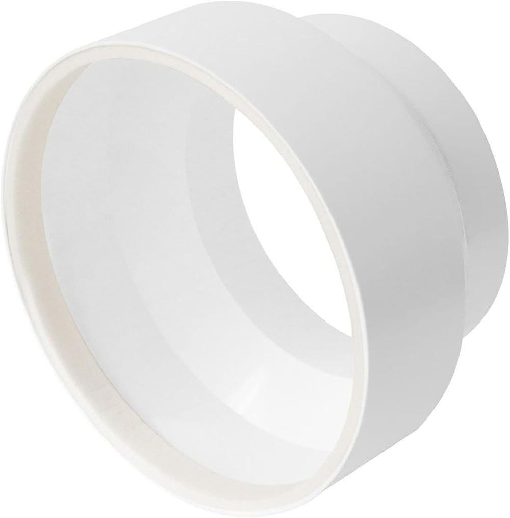 Armar Trading Round Duct Reduction 120mm to 100mm ABS Plastic