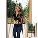 Evelots Hands Free Magnetic Screen Door,Bug Mesh Screen, 83