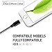 JCHope iPhone Charger Cable 4Pack 3FT 6FT 6FT 10FT Extra Long USB Lightning Cable Cord Nylon Braided Compatible Phone X/8/8 Plus/7/7 Plus/6/6 Plus/6S/6S Plus (Black&White)