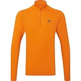 Mountain Equipment, Cerrig Long-Sleeve Zip Top - Men's | Warm and breathable Cerrig Long-Sleeve Zip Top delivers fast-drying comfort for winter layering