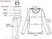 DOINSHOP Lady Black Batwing Sleeve Chiffon Shirt Bohemian Tops Oversized Blouse (XL)