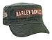 Harley-Davidson Men's Embroidered H-D Script Painter's Cap, Olive Green PC51653