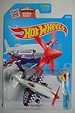 Hot Wheels 2016 Sky Show Mad Propz (Airplane) 140/250, White and Blue