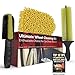 Ultimate Wheel Brush Set and Cleaning Kit - Includes Long Reach Rim and Wheel Cleaner Brush, Brake Dust Tire Scrubber and Microfiber Wash Mitt - Perfect For Auto Detailing