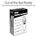 Vive Precision Temporal Artery Thermometer - Forehead Fever Thermometer for Baby, Adults, and Elderly - Digital Tympanic Temperature Measurement Device - Accurate,Instant Reading Head Temp Checker