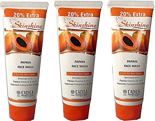 skin shine papaya face wash