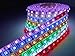 TaoTronics Led Light Strip, Dimmable Strip Lights Kits Colored Rope Lights 16.4Ft for Indoor and Outdoor Decoration (300 Leds, 44 Key, 60w Weatherproof)
