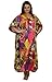 Up2date Fashion Women Satin Printed Caftan, One Size