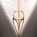 Z.RACLE 4mm Love Rings Women Screw Design Best Gifts Love Gold