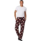 Bioworld Chucky Mens' Face and Logo Toss Print Pajama Lounge Pants Sleepwear