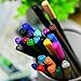 Fine Point, iMustech Fineliner Color Pen Set, Fineliner Pen, Ultra Fine 0.4mm Metal Clad Tips in 12 Assorted Colors (Triangular Fineliner Pens)