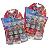 Squinkies Disney Pixar Cars 2 - Series 1&2 BUNDLE - 24 pieces total
