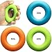 Hand Grip Strengthener Exercisers Set of 3, maxin 3 Levels Ring Round Silicone Hand Grippers Strengtheners-Perfect for Increasing Hand, Finger, Wrist, and Forearm Strength.