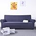 TASTELIFE Sofa Slipcovers Couch Cover 1-Piece Stretch Jacquard 3 Cushions Shield 3 Seat Slipcovers for Sofas Furniture Protector Gray Sofa Size
