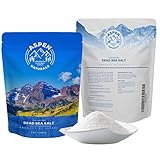 Dead Sea Salt From Israel - Soothing Body Exfoliator - 2 Lb - Use for skin therapy, soap, lotion, body and facial scrub, shampoo, cream, bath salts etc. Aspen Naturals Brand