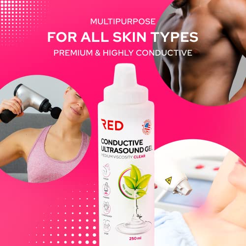 Conductive Gel Clear for Ultrasonic Cavitation Machine, Nonirritating