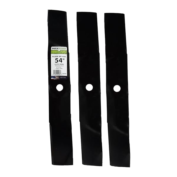 MAXPOWER 561816B 3-BLADE SET FOR 54″ CUT JOHN...